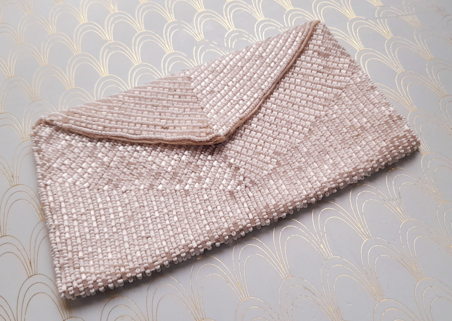 Antique Art Deco Beaded Purse, Luxury 1930's Evening Bag, Luxury Textiles, Rare French Needlepoint, Art Deco Accessory, Hand Beaded Silk