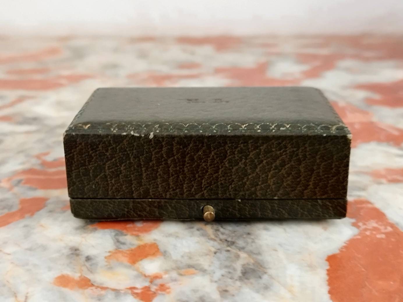 Antique Paris Jewelry Box, Antique Ring Box, Luxury Presentation Box, Double Ring Box, Antique Earring Box, French Dormeuse Earrings Box...