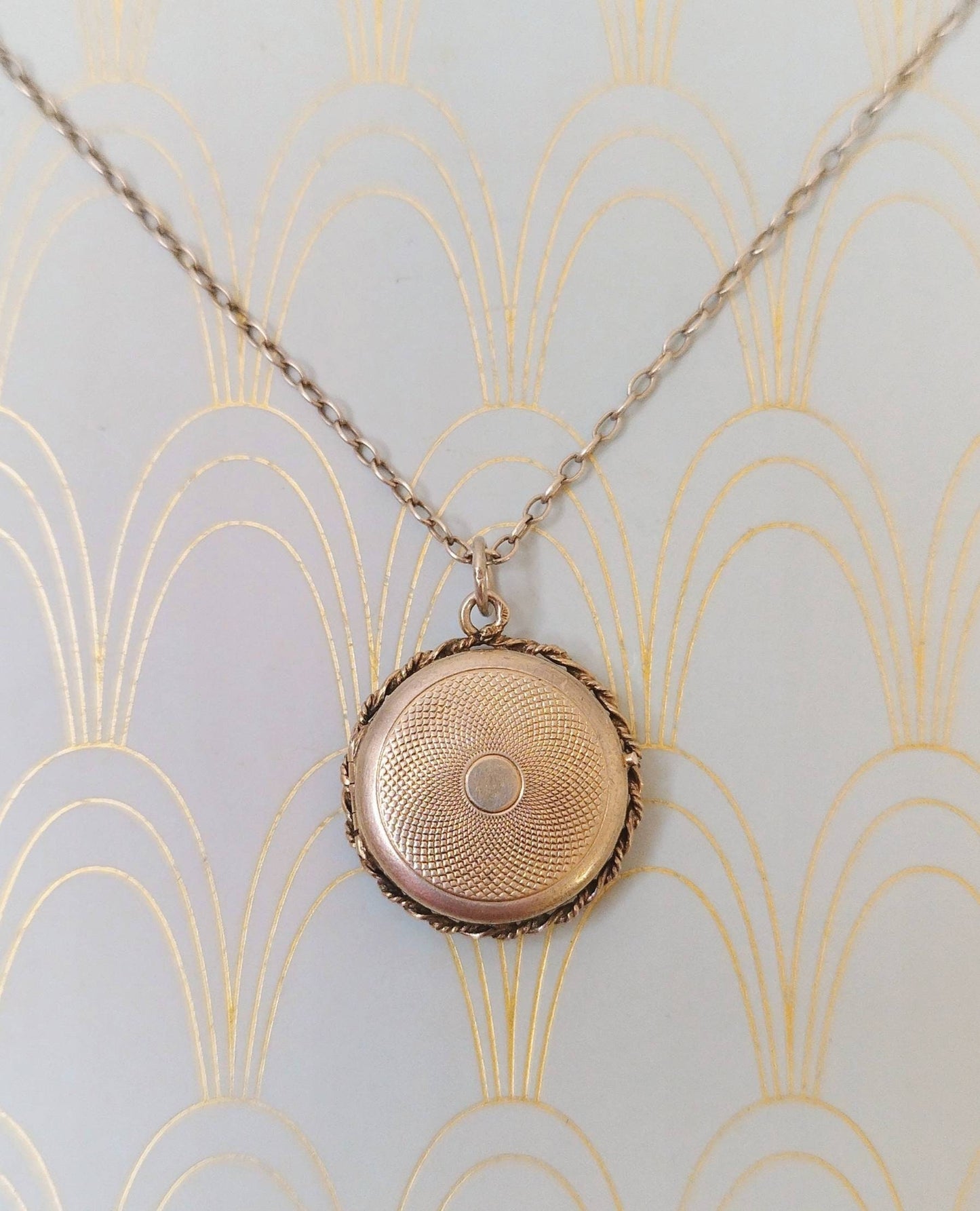 Antique French Silver Locket, Luxury Victorian Locket, Art Nouveau Necklace, Victorian Pendant, Miniature Antique Jewellery, Romantic Gift..