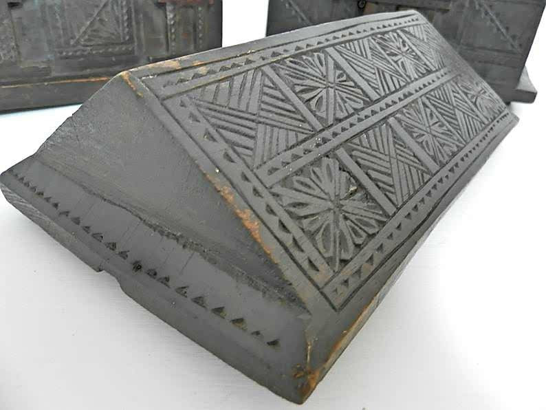 Antique French Carved Wooden Casket, RARE 1700's Marriage Box. Luxury Wedding Jewelry Box. Georgian Marriage Casket. Wood Carving. Folk Art.